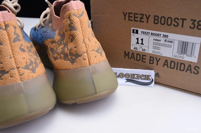 BOOST 380 FX9847 YEEZY OAT BLUE ADIDAS REFLECTIVE 0824